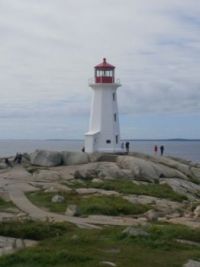 lighthouse at Peggy's Cove