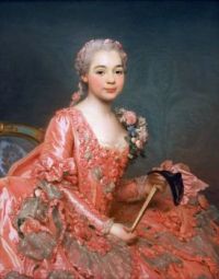 Portrait of the Baroness de Neubourg-Cromière by Alexsandre Roslin, 1756