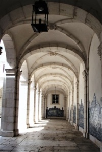 Cloister in Lisbon