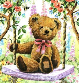 Solve Bear Hug jigsaw puzzle online with 16 pieces