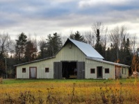 Atypical barn for our region