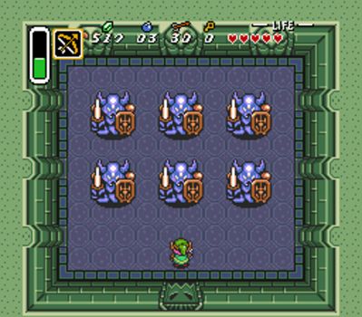 Theme #2: The Legend Of Zelda Bosses: Armos (first boss in A Link To The Past)