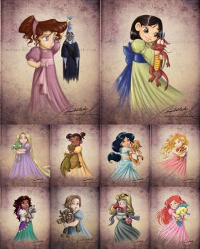 Child Disney Princesses