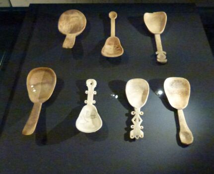 Carved spoons of the Sami, an idigenous people of northern Scandinavia