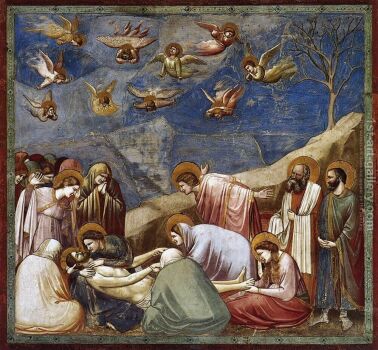 Lamentation (The Mourning of Christ) By Giotto