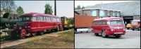 Now here is an interesting railbus that I would love to own.  It's the only one in existence!