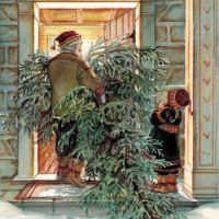 Bringing home the Christmas tree