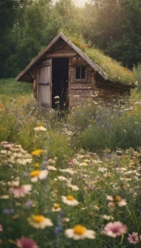 Hut 🏠🌷🌻🌼