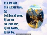 als je hem zoekt