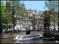 Amsterdam - plavba výletní lodí...  Amsterdam - cruise ship ...