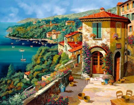 Solve by Guido Borelli jigsaw puzzle online with 130 pieces