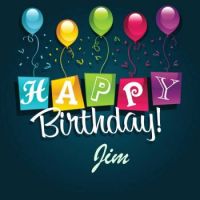 HAPPY BIRTHDAY JIM