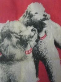 Vintage Hankie with doggies