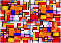 random-square-multicolor-pattern