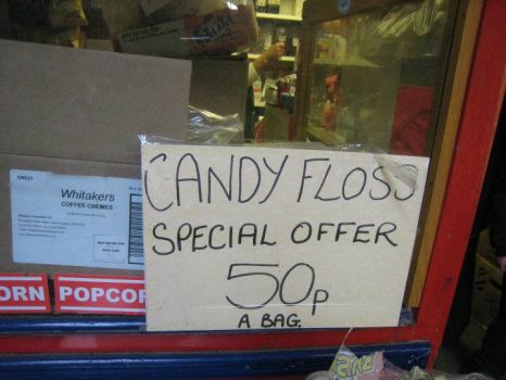 Candy Floss sign