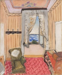 Henri Matisse - Interior at Nice (Room at the Beau Rivage), 1917-18.