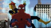 Bucket Head and Web-Head (The Ultimate Spider-Man)