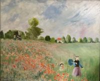 Monet’s famous picture of the lady in the poppy field