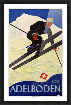 Vintage Winter Travel Posters: Switzerland