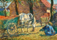 Nils Kreuger (Swedish, 1858–1930), Midday Rest (1917)