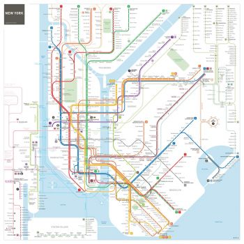 Solve New York Subway Map Jigsaw Puzzle Online With 576 Pieces