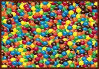 Find the pink M&M