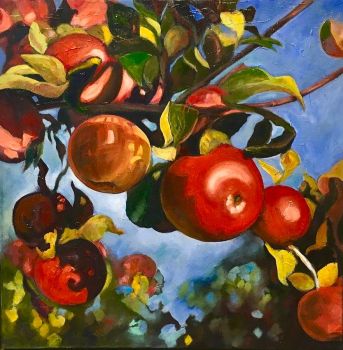 Under The Apple Tree by Brenda Loschiave