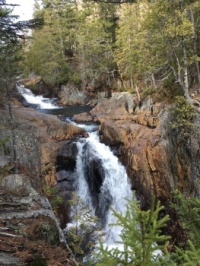 Waterfalls near Rangeley, Maine