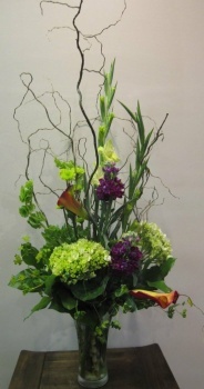 Happiness is....Elegant Tall Arrangement  !