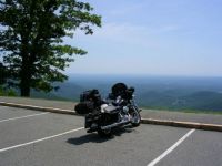 view from the Blue Ridge Parkway