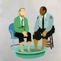 Mr Rogers Friendly foot bath