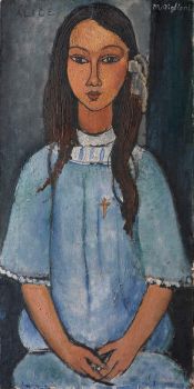 Amedeo Modigliani, 'Alice'.  Realizado hacia 1918
