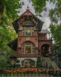 The Weinhardt Mansion, Wicker Park, Chicago