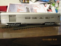Undecoated Ho scale combine car