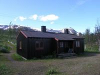 Låktatjäkka old trainstation Lapland Sweeden