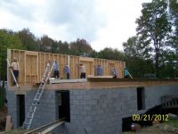 Amish house raising part 2