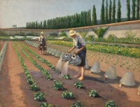 Gustave Caillebotte: "les jardiniers" 1875