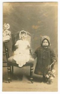 Vintage Photo Of A Little Girl With A Most Lovely German Made Doll