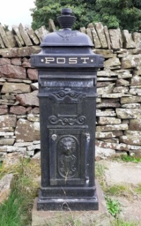 Old postbox, Rossendale Valley, Lancashire