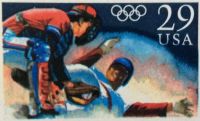 Olympic Baseball Stamp
