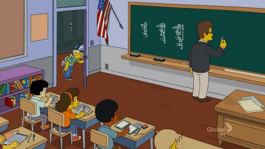 The Simpsons 5th Grade Classroom