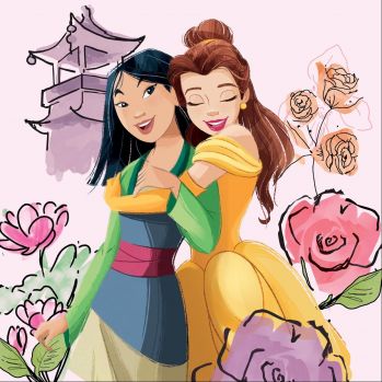 Mulan and Belle