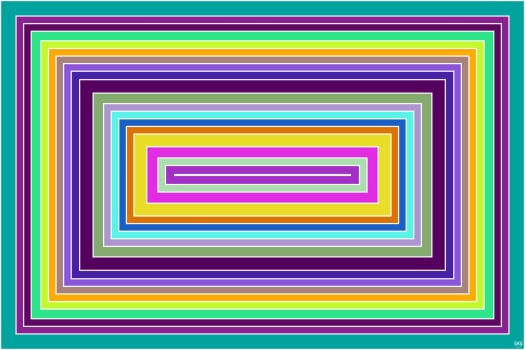 Solve Concentric Rectangles!! ~ H jigsaw puzzle online with 600 pieces