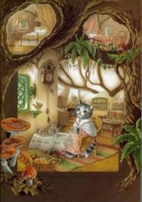 Fairy Tale Animals' Homes - Kitty's House (12 - 130 Pieces)
