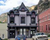 Purple House Ouray Colorado, resizable 12 to 500 pieces