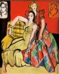 Henri Matisse - Two Young Women, The Yellow Dress and the Scottish Dress