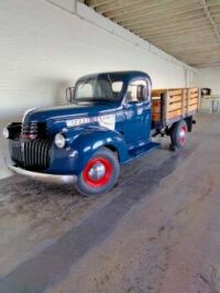 1946 chevy truck at Alcatraz