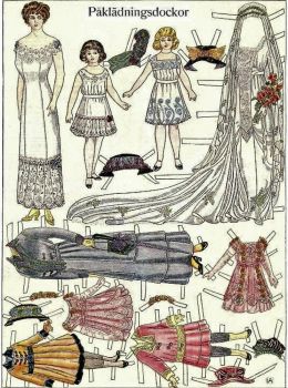 Paper Dolls ~ Swedish