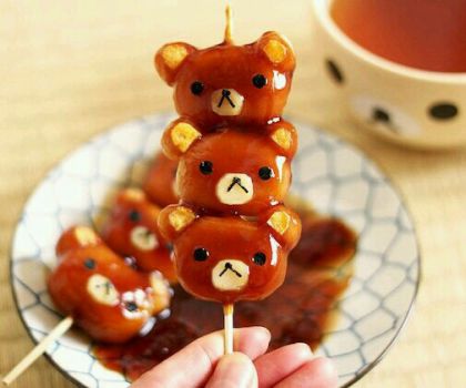 Solve Cute Rilakkuma Dango jigsaw puzzle online with 42 pieces