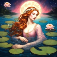 Ophelia in the Water